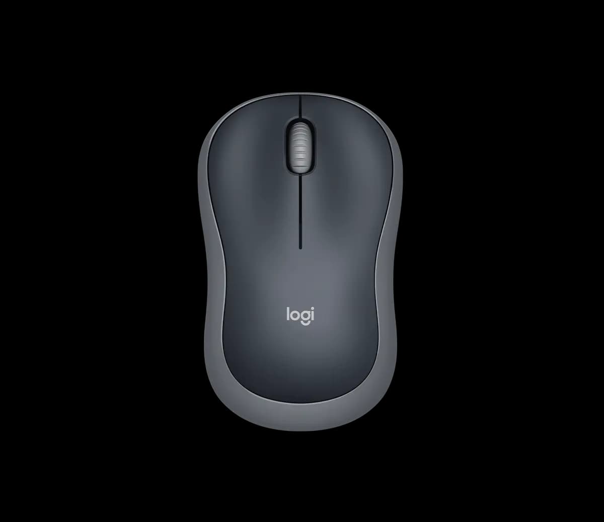 Logitech Wireless Mouse M185 - Grey [3.9 in (99 mm), 2.36 in (60 mm), 1.54 in (39 mm)]