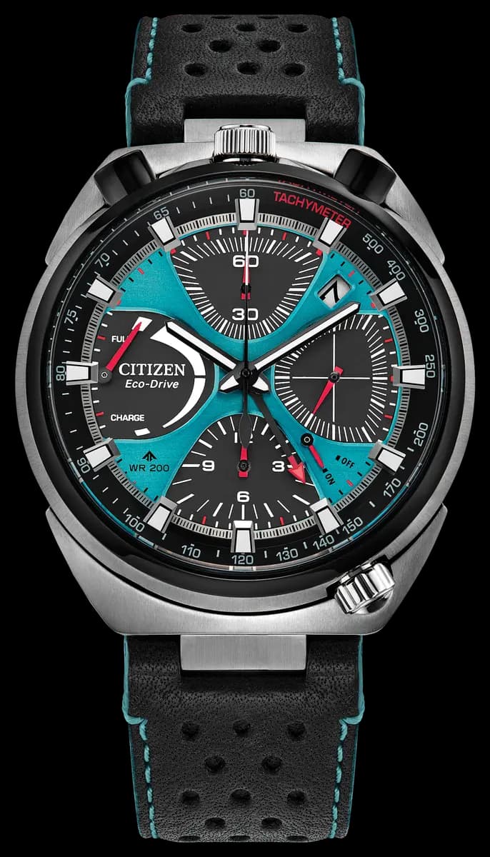 Citizen Promaster Tsuno Chrono Racer AV0106-01L [44.5mm, E210 Eco-Drive, WR200/20Bar/666ft]