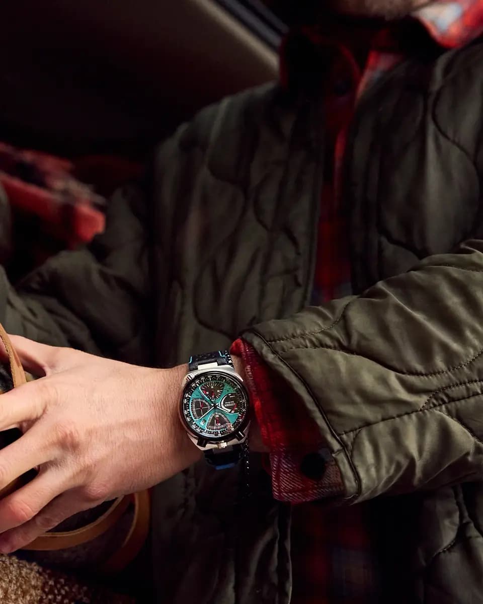 Citizen Promaster Tsuno Chrono Racer AV0106-01L [44.5mm, E210 Eco-Drive, WR200/20Bar/666ft]