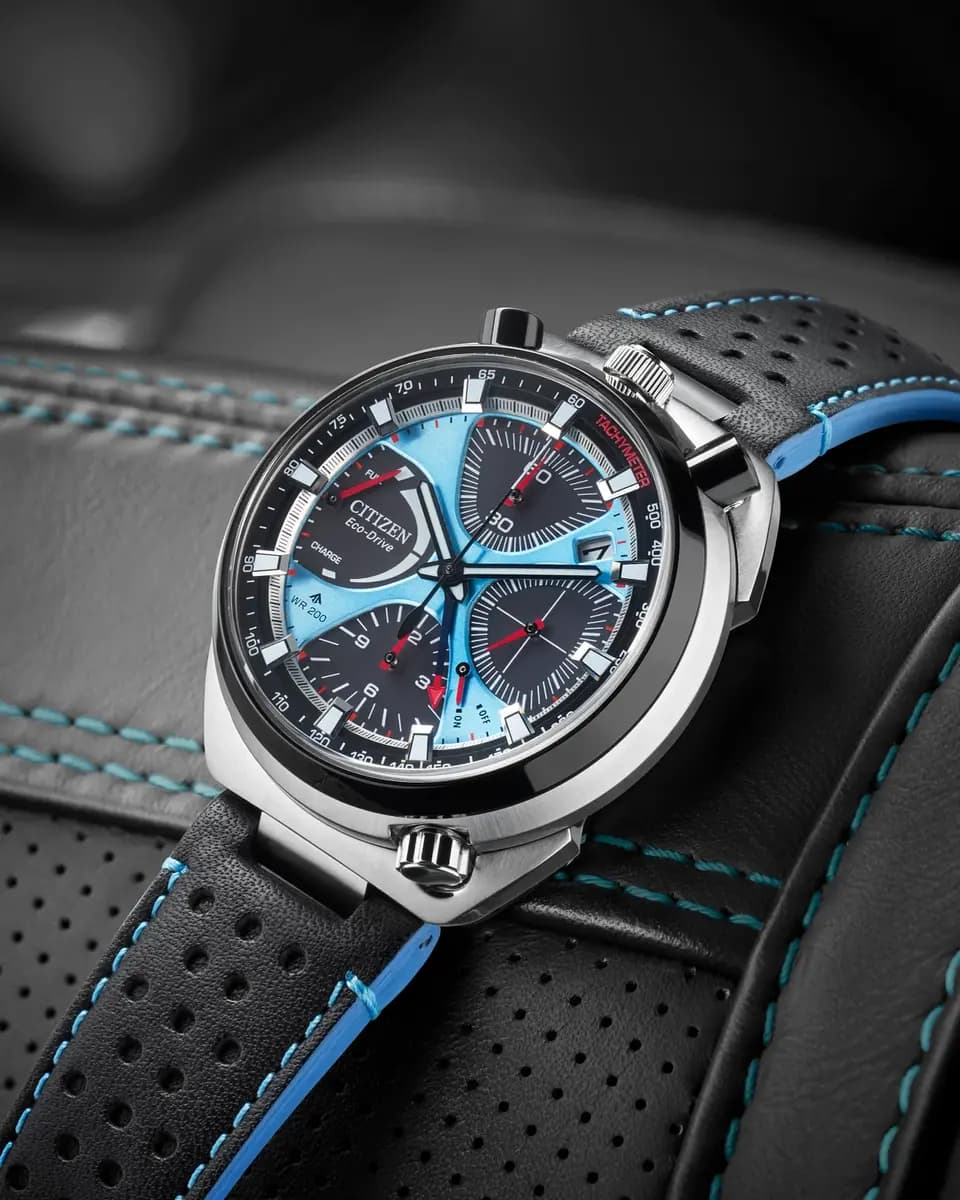 Citizen Promaster Tsuno Chrono Racer AV0106-01L [44.5mm, E210 Eco-Drive, WR200/20Bar/666ft]