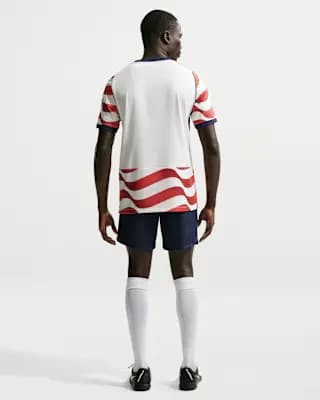USMNT 2026 Stadium Home Men's Nike Dri-FIT Soccer Replica Shorts Midnight Navy/Sail [100% polyester, Machine wash, XS-3XL]