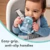NUK 5 fl oz Tritan Learner Sippy Cup - Blue [Dimensions (Overall) 7.86 Inches (H) x 4.71 Inches (W), Lid Material Plastic, Capacity (Volume) 5 fl oz (US), Includes Handles]