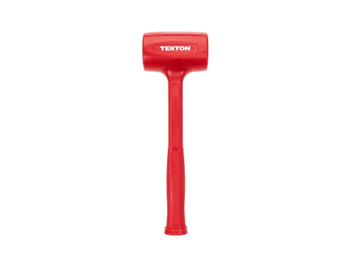 TEKTON 39 oz. Dead Blow Hammer [A. Length (in.) 13.0, B. Width (in.) 4.2, C. Height (in.) 2.4]