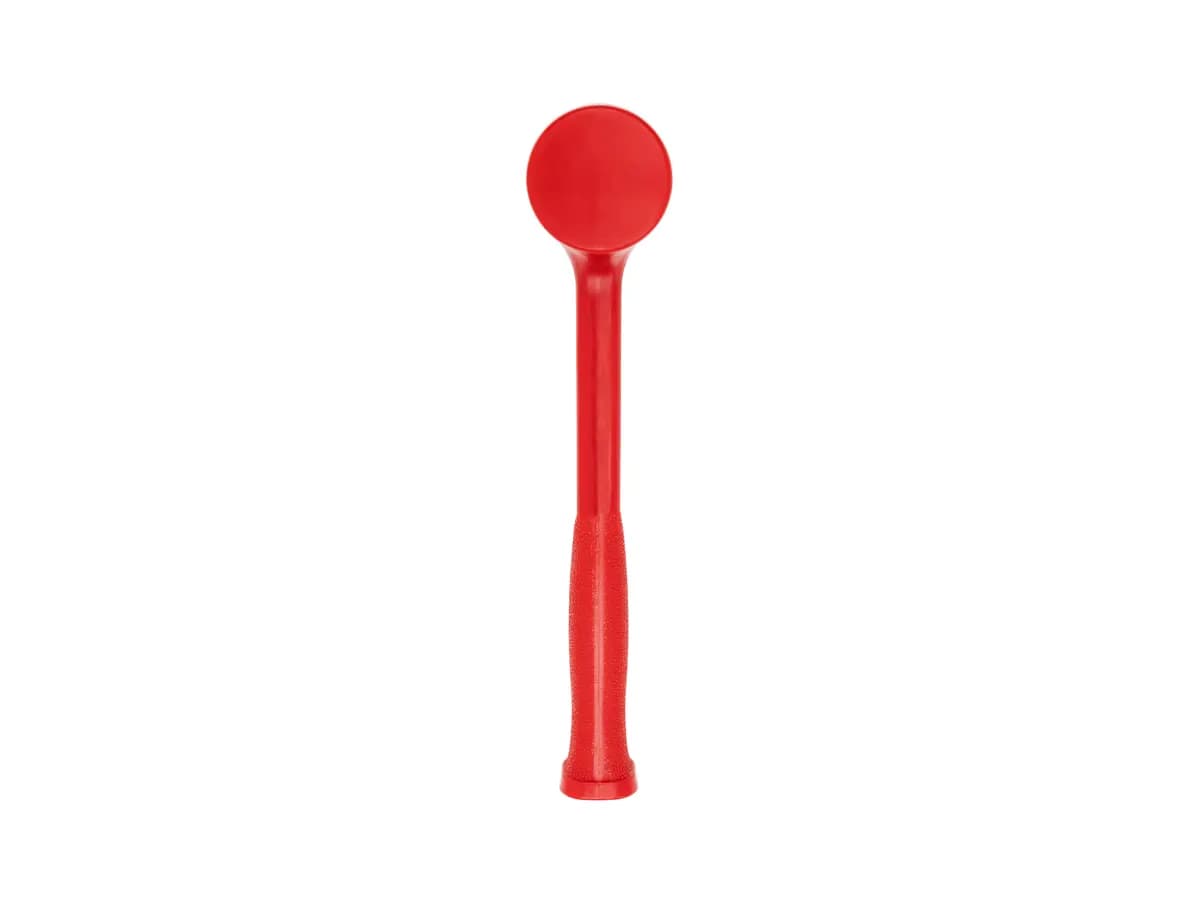 TEKTON 39 oz. Dead Blow Hammer [A. Length (in.) 13.0, B. Width (in.) 4.2, C. Height (in.) 2.4]