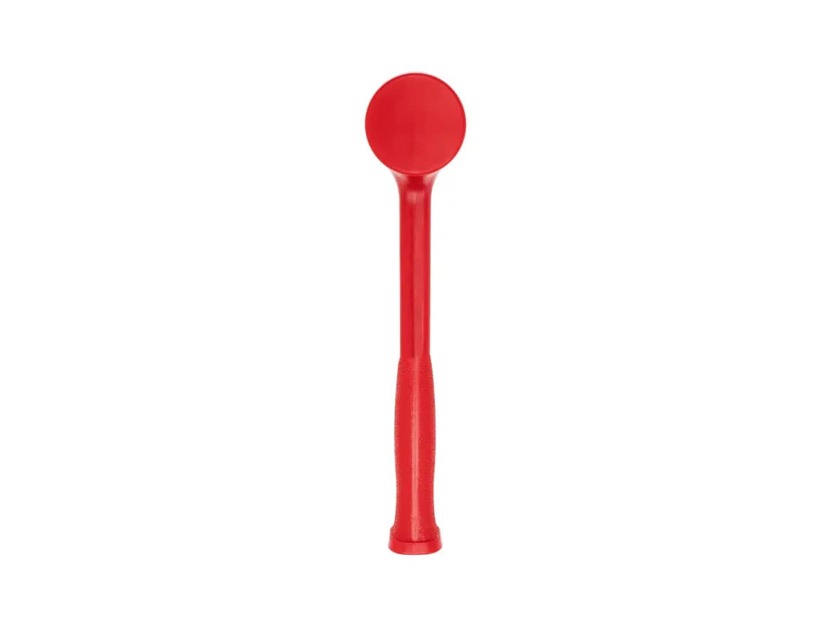 TEKTON 39 oz. Dead Blow Hammer [A. Length (in.) 13.0, B. Width (in.) 4.2, C. Height (in.) 2.4]