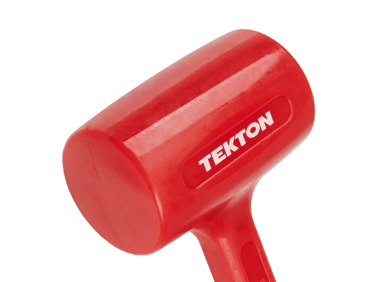 TEKTON 39 oz. Dead Blow Hammer [A. Length (in.) 13.0, B. Width (in.) 4.2, C. Height (in.) 2.4]