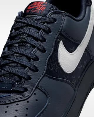 Nike Air Force 1 Low Retro Men's Shoes Multi-Color/Obsidian/University Red/White [Multi-Color/Obsidian/University Red/White, M 6 / W 7.5, M 6.5 / W 8, M 7 / W 8.5, M 7.5 / W 9, M 8
