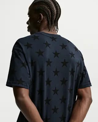 USMNT Men's Nike Soccer T-Shirt Dark Obsidian [100% cotton, Machine wash, XS-XXL]