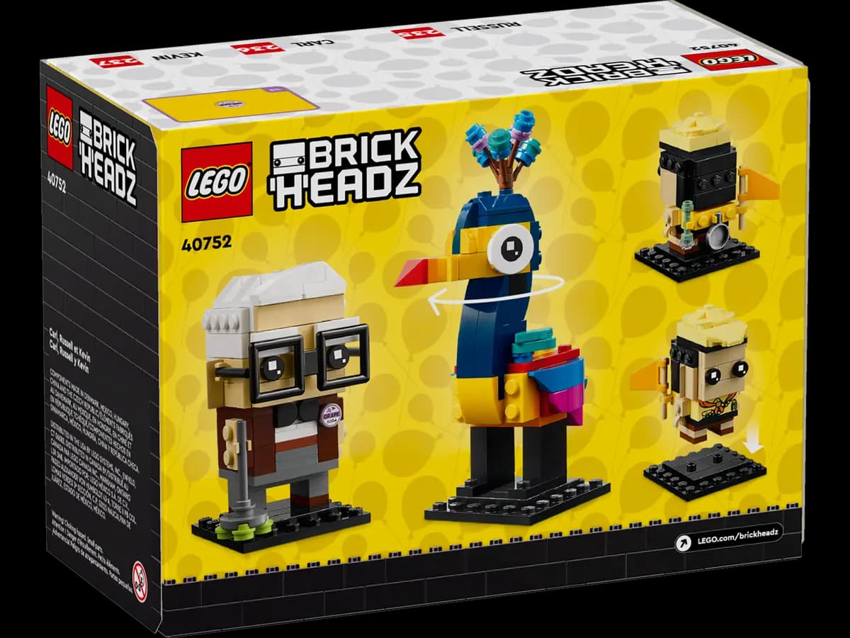 LEGO Carl, Russell & Kevin 40752 [308 pieces, ages 10+, BrickHeadz]
