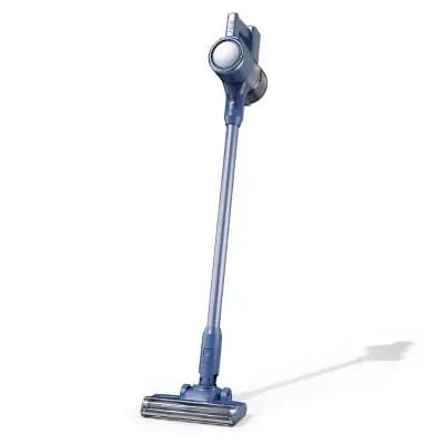Sharper Image Cordless Vacuum Lightweight Stick and Handheld Combo Metallic Blue [Battery, 0 Inches, .24 Meter]