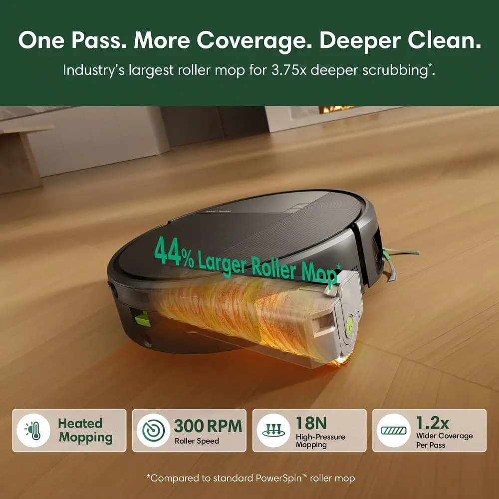 iRobot Roomba Max 875 Combo robot + AutoWash dock [14.17 (L) x 14.02 (W) x 3.93 (H), 12.01, 5000mAh NCM]