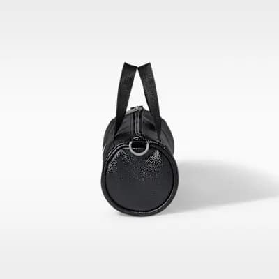 Nike Clash Mini Barrel Bag (3L) Black/Black/White [Black/Black/White, 8" L x 4" W x 4" H, Spot clean]
