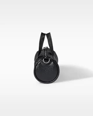 Nike Clash Mini Barrel Bag (3L) Black/Black/White [Black/Black/White, 8" L x 4" W x 4" H, Spot clean]
