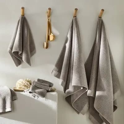 Casaluna 4pk Modal Washcloths Gray - Casalunaâ„¢ [Heavyweight (550-800 GSM), Hohenstein, 18.HIN.45525]