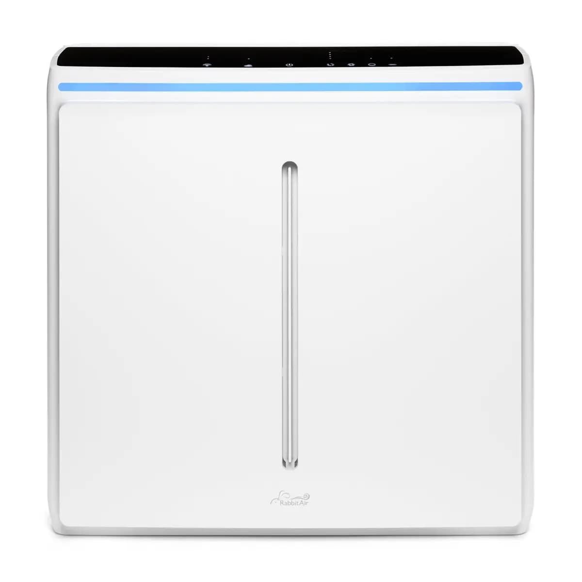 Rabbit Air A3 Ultra Quiet Standard White [20.3 lbs, 19.7H x 18.9W x 8.4D in., Standard 1,070 sq. ft.]