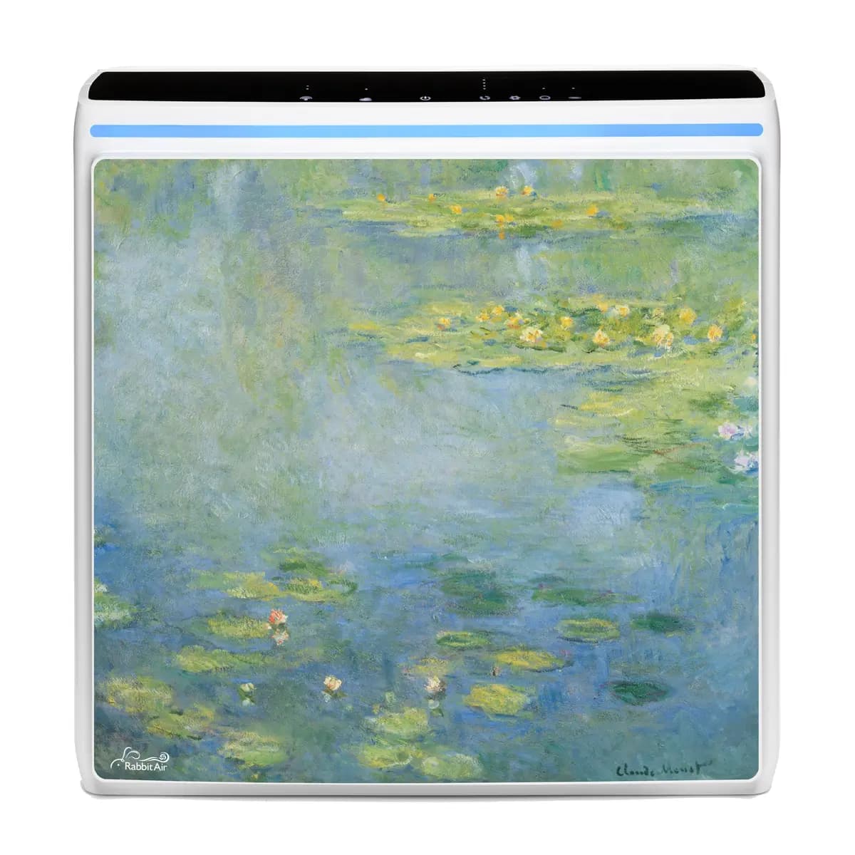 Rabbit Air A3 Ultra Quiet Standard White [20.3 lbs, 19.7H x 18.9W x 8.4D in., Standard 1,070 sq. ft.]