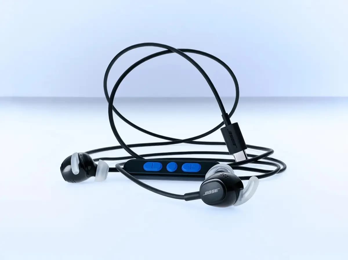 Bose Noise Cancelling Wired Earbuds Black [In Ear, Stereo, Yes]