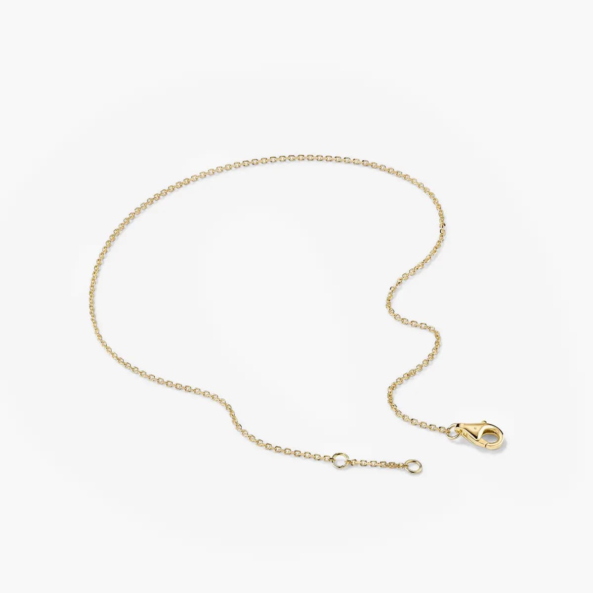 Mejuri Chain Anklet 14k Yellow Gold [14k Yellow Gold, 1.05 mm]