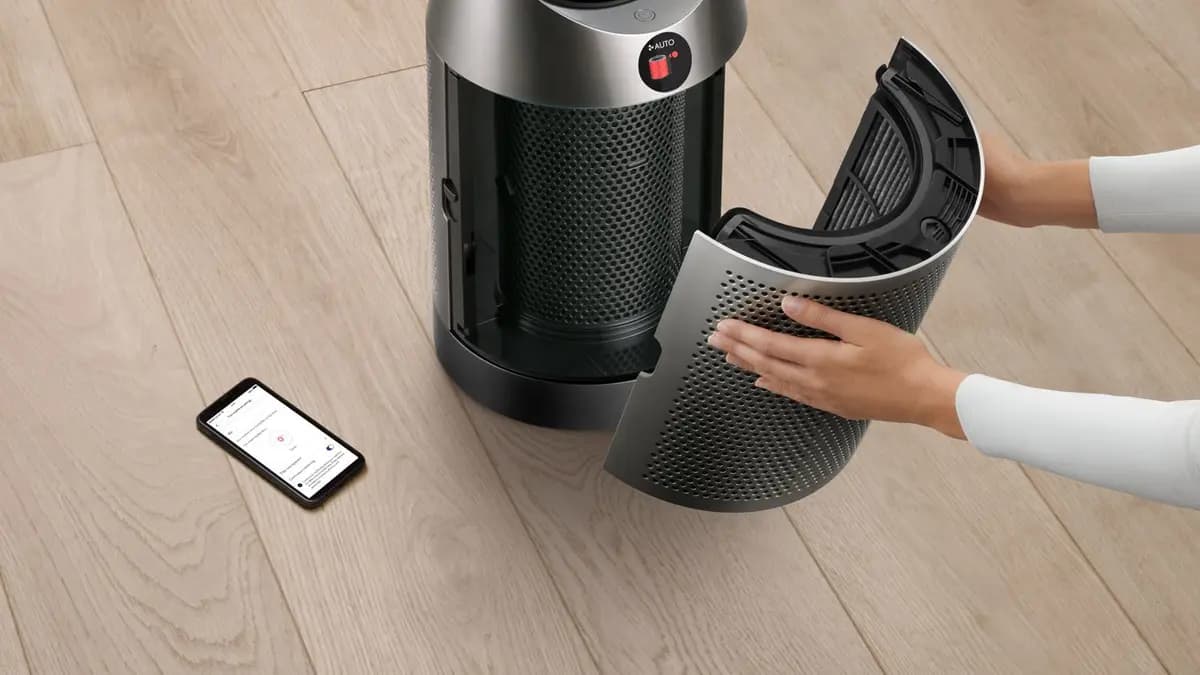 Dyson Purifier Cool PC1 Black/Nickel [10.4 lb, 350 degrees, 8.7 in]