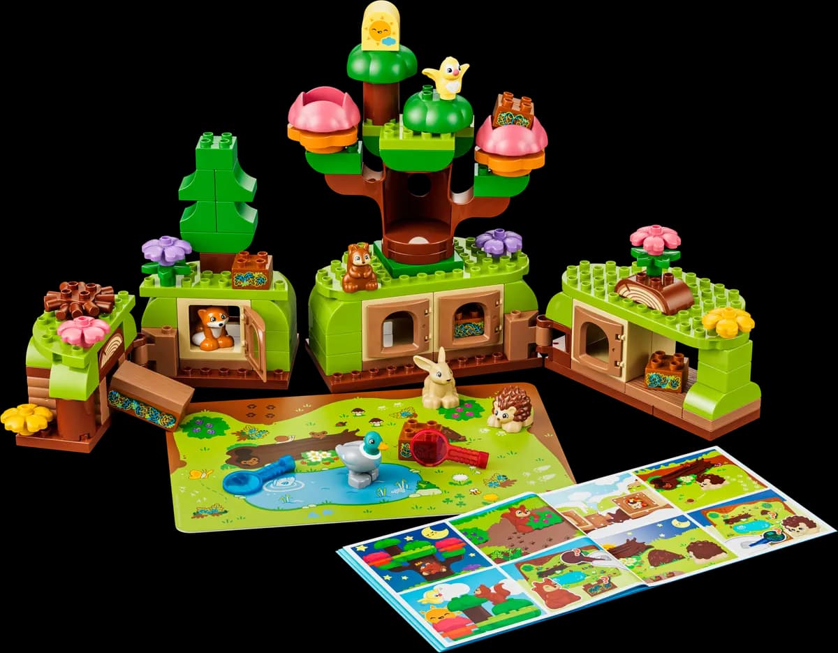 LEGO Discovery Forest with Wild Animals 10480 [131 pieces, ages 3+, DUPLO®]