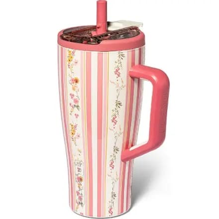 BruMate Era Flip Tumbler - 30 fl. oz. Cascading Florals [Casual Travel, 0.9 liters, 30 fluid ounces]