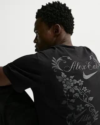NikeCourt "Alex Eala" Tennis T-Shirt Black [100% cotton, Machine wash, S-XXL]