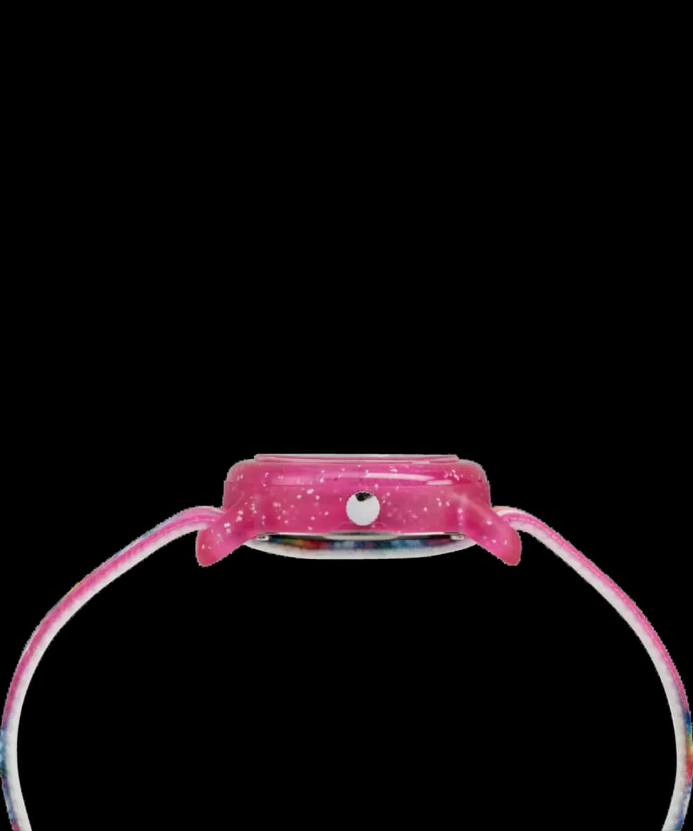 Timex Time Machines 29mm Rainbow Unicorn Pink Elastic Fabric Kids [Resin, 29 mm]