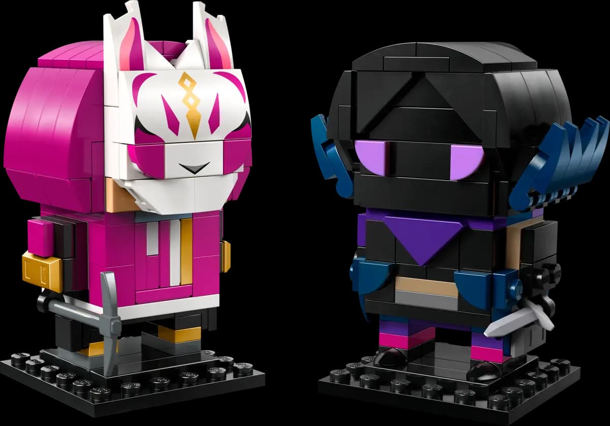 LEGO Drift & Raven Figures 40884 [280 pieces, ages 10+, LEGOÃƒÆ’Ã†â€™ÃƒÂ¢Ã¢â€šÂ¬Ã…Â¡ÃƒÆ’Ã¢â‚¬Å¡Ãƒâ€šÃ‚Â® Fortnite]