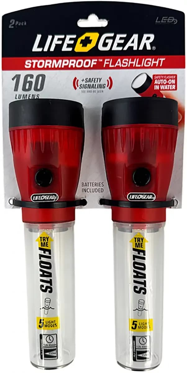 Life Life Gear 160 Lumen Flashlight and Lantern 2-Pack [Yes, 3, Lighting - Electric]