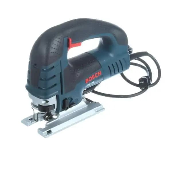Bosch 7.0 Amp Top-Handle Jig Saw, JS470E [Amperage (A): 7 A, Bevel Capacity (degrees): 45 °, Color Family: Blue]