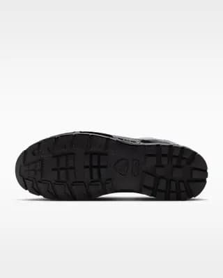 Nike Air Max Goadome Low Men's Shoes Midnight Navy/Midnight Navy/Black [Midnight Navy/Midnight Navy/Black, Full-grain leather upper softens with wear., Max Air unit provides lightw