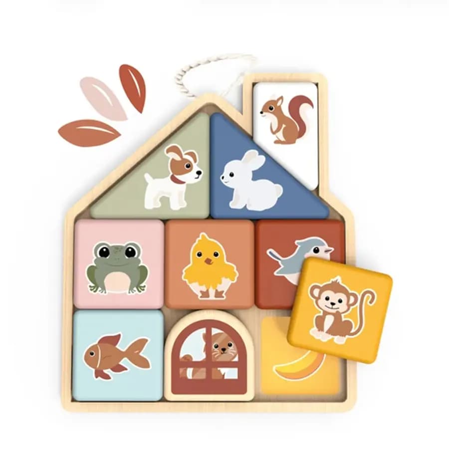 Fat Brain Toys Magnetic Discovery Puzzle [Recommended Age: 2 to 4, Size (in): 9.4" x 10.6" x 0.4", Weight (lbs): 1.2 lbs]