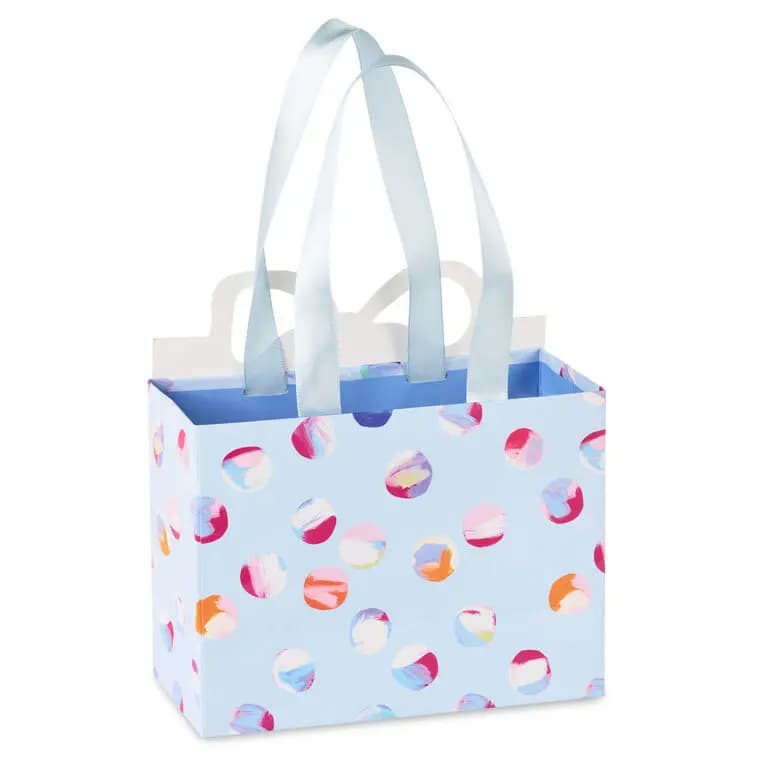 4.8\ [Material Paper gift bag with satin ribbon handles., Count 1, Item number 3EGB7963]