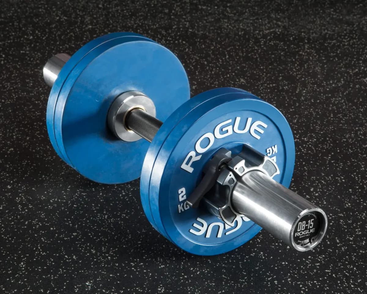Rogue Fitness Rogue Loadable Dumbbells [Rogue Fitness, Lifetime Warranty*, Yes]