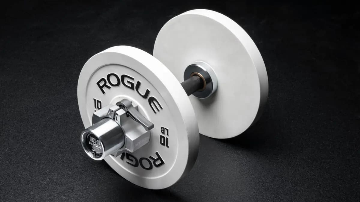 Rogue Fitness Rogue Loadable Dumbbells [Rogue Fitness, Lifetime Warranty*, Yes]