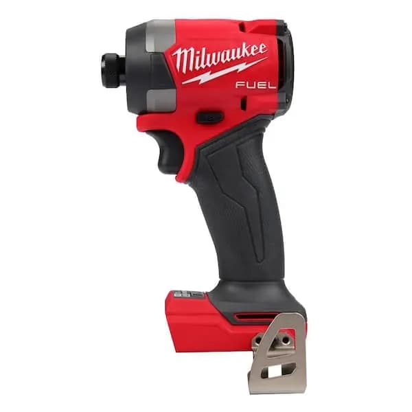 Milwaukee M18 FUEL 18V Lithium-Ion Brushless Cordless 1/4 in. Hex Impact Driver (Tool-Only), 2953-20 [Battery Amp Hours: No Battery, Battery Power Type: Lithium Ion, Battery Voltag