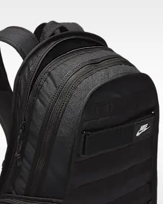 Nike Sportswear RPM Backpack (26L) Black/Black/White [100% polyester, Spot clean, ONE SIZE]