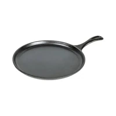 Lodge 10.5" Cast Iron Griddle [4.57 Pounds, Nonstick, Preseasoned]