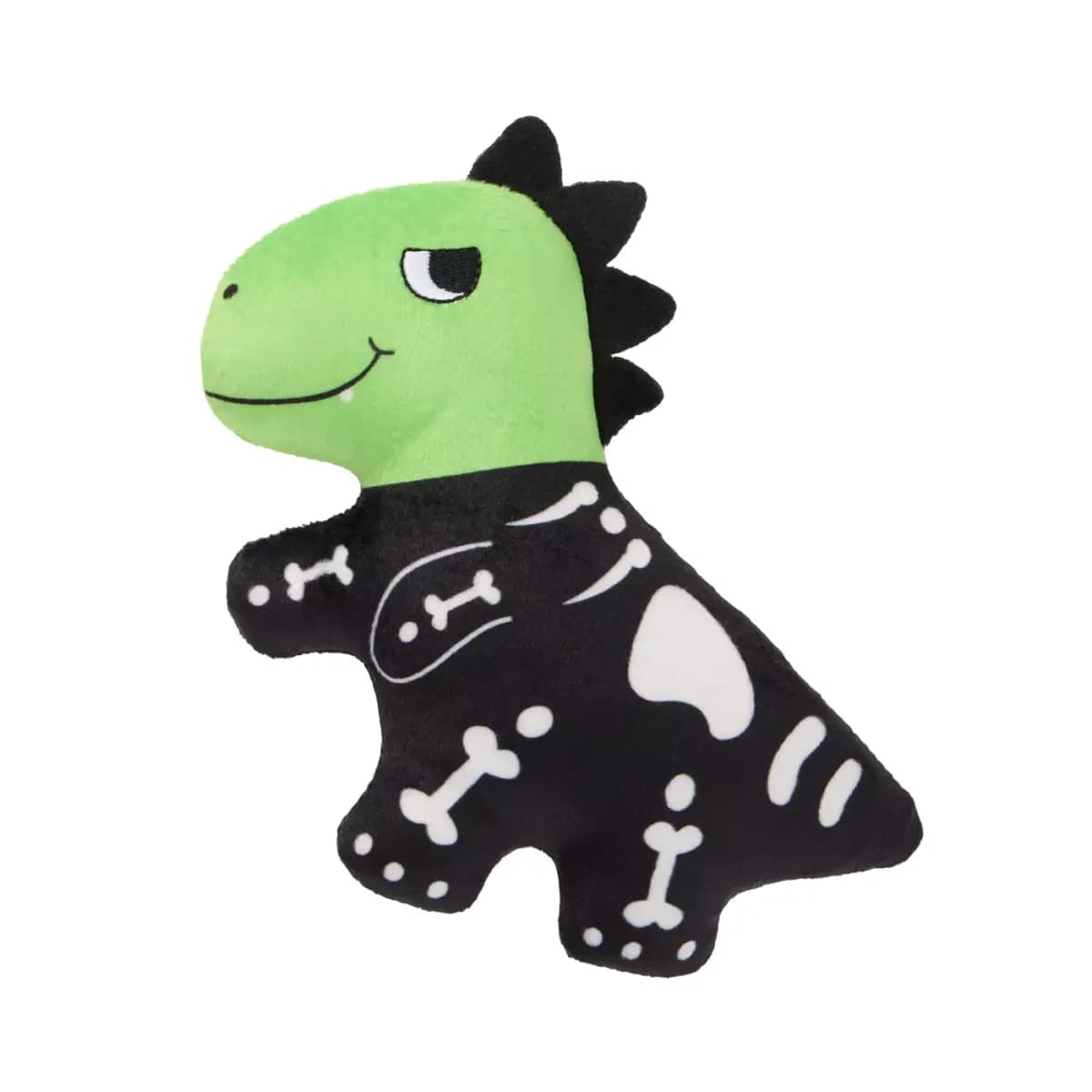 Thrills & Chills™ Halloween Plush Dinosaur Dog Toy [Brand Thrills & Chills®, Includes 1 Plush Toy, Intended For Dogs, Activity Fetch, Play, Noisemaking]