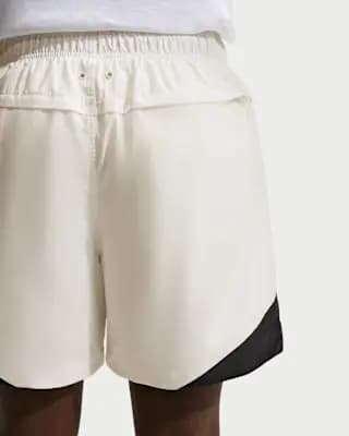 Nike Windrunner Men's Lightweight Woven Shorts Sail/Black/White [Sail/Black/White, Embroidered logo, Hand pockets]