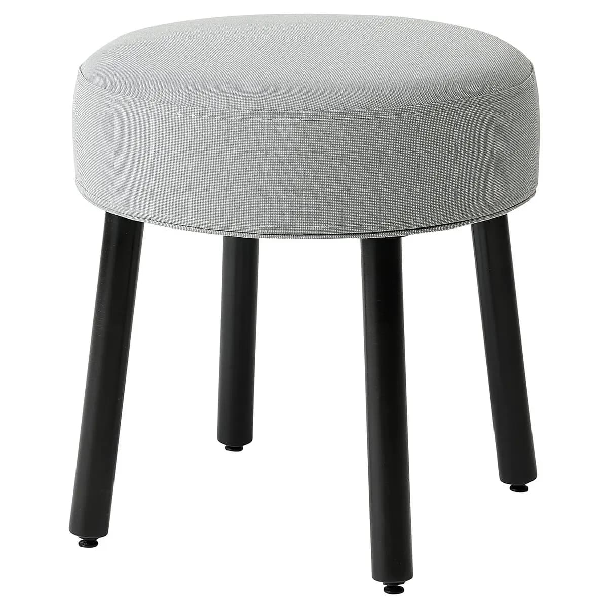 IKEA MÖRTFORS Pouf, Diseröd gray [Width 18 1/2 ", Height 17 3/8 ", Length 18 1/2 "]