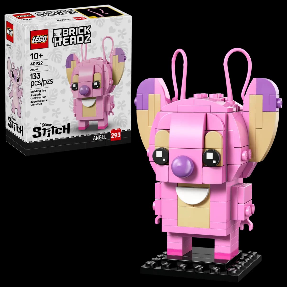 LEGO Lilo & Stitch: Angel 40922 [133 pieces, ages 10+, BrickHeadz]