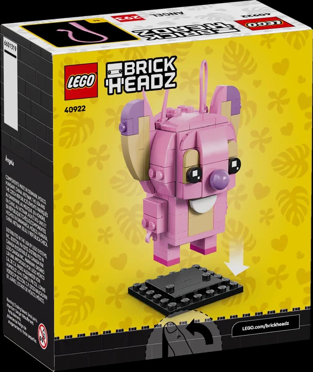 LEGO Lilo & Stitch: Angel 40922 [133 pieces, ages 10+, BrickHeadz]