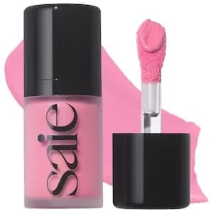 Saie Mini Dew Blush™ Liquid Cream Blush Baby [0.2 oz/7 mL, Plant-Derived Glycerin, Licorice Root Extract]