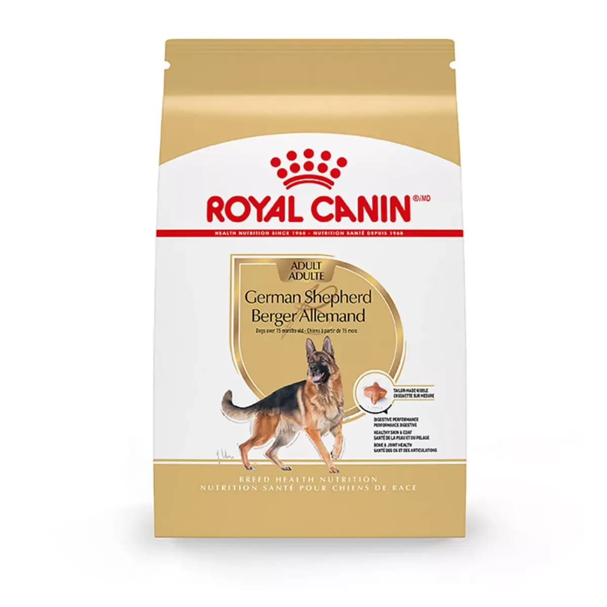 Royal Canin Breed Health Nutrition German Shepherd Adult Dry Dog Food [Species Dog, Brand ROYAL CANIN®BREED HEALTH NUTRITION®, Food Type Kibble, Breed Size LARGE]