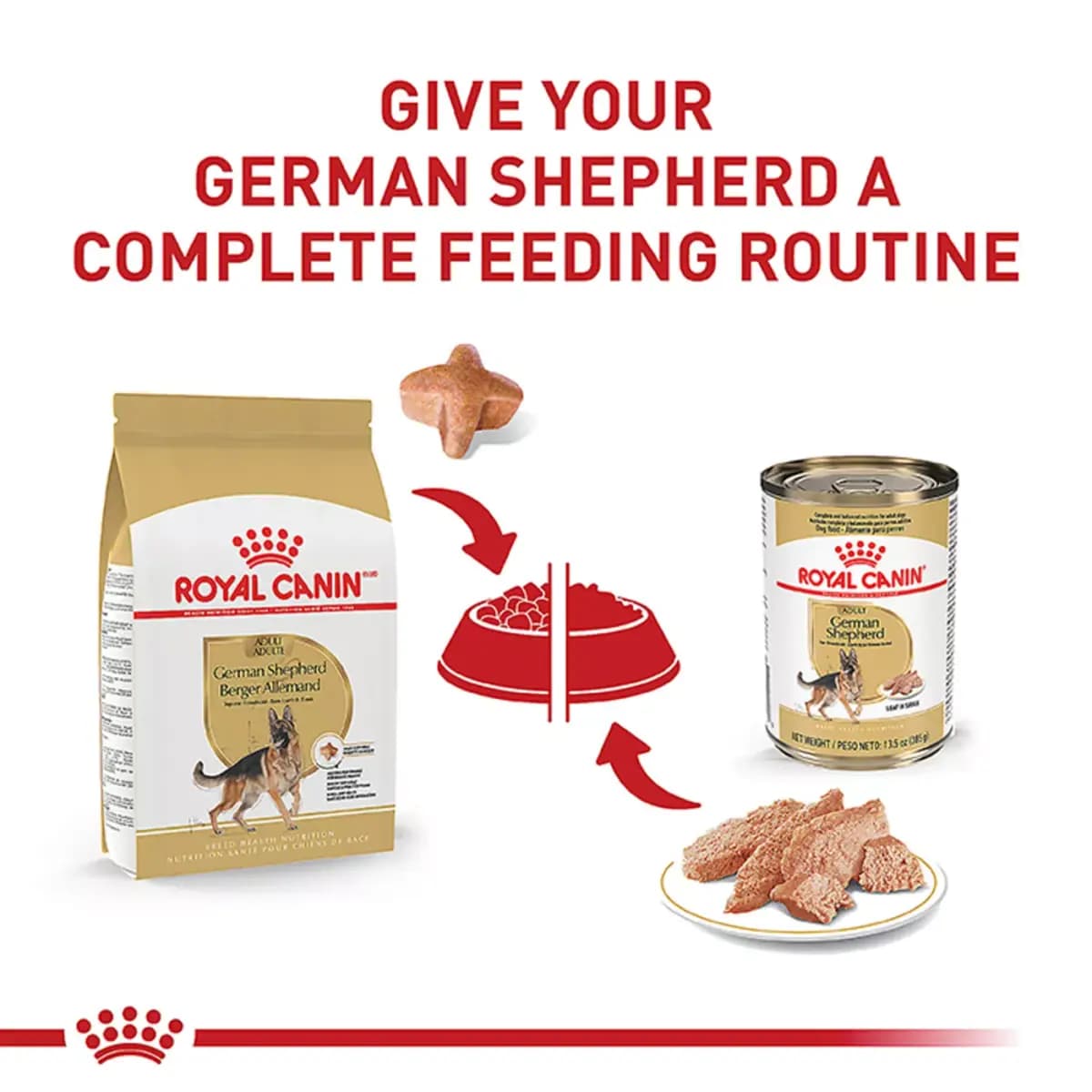 Royal Canin Breed Health Nutrition German Shepherd Adult Dry Dog Food [Species Dog, Brand ROYAL CANIN®BREED HEALTH NUTRITION®, Food Type Kibble, Breed Size LARGE]