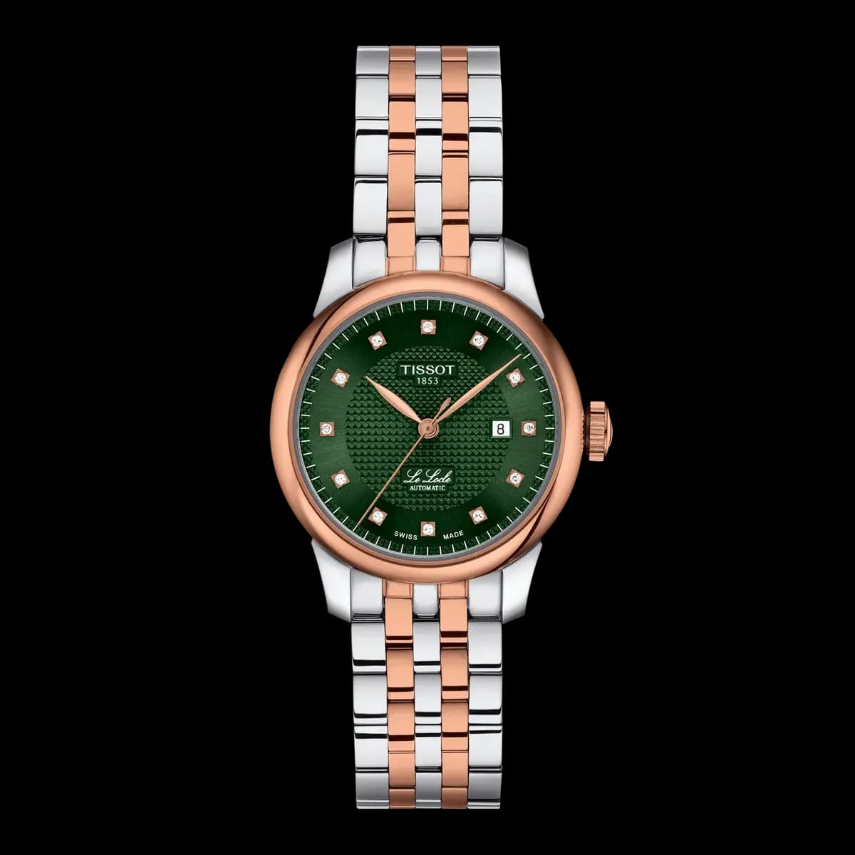 Tissot Le Locle 29mm Green T0062072209600 [29.00 mm, Swiss automatic, 30 m]