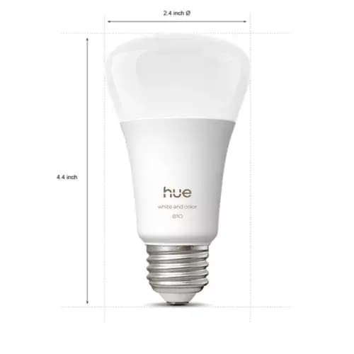 Philips Hue 60W A19 3PACK- E26 smart bulbs [046677590888, 50,000, 25,000]