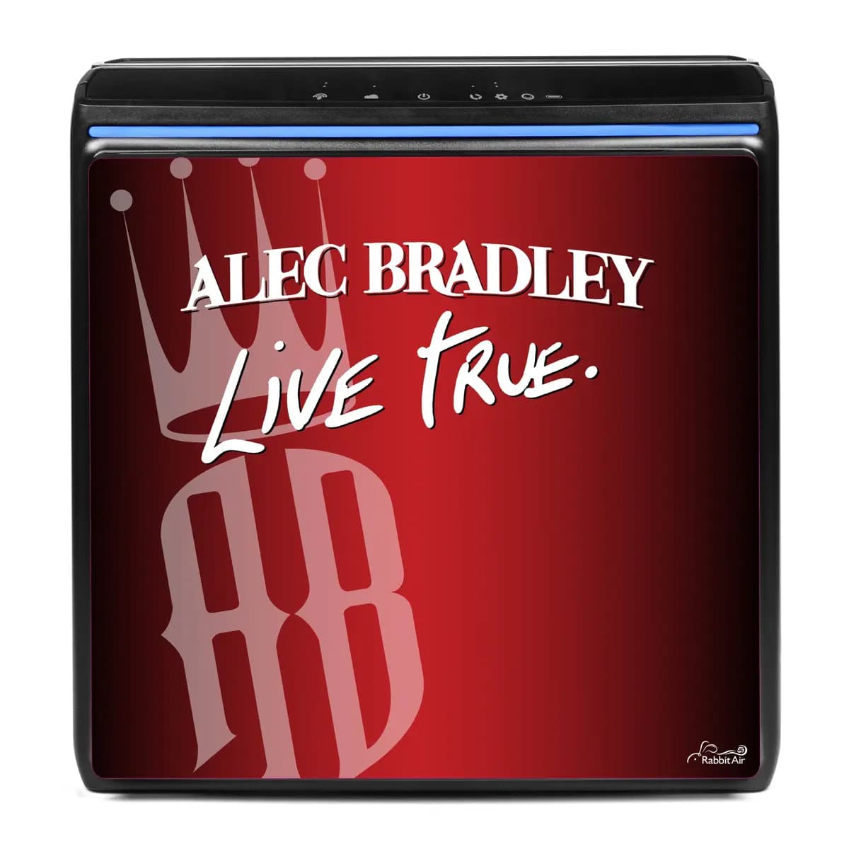 Rabbit Air A3 Alec Bradley Edition [20.3 lbs, 19.7H x 18.9W x 8.4D in., Artists Series 1,030 sq. ft.]