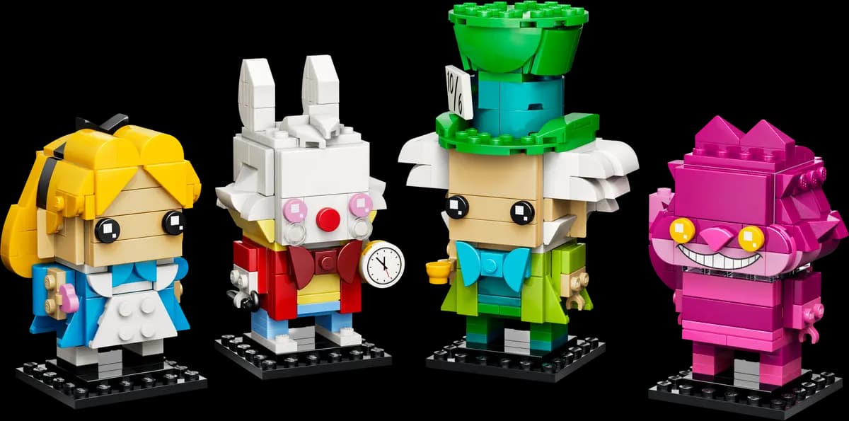 LEGO Alice in Wonderland 40925 [601 pieces, ages 10+, BrickHeadz]